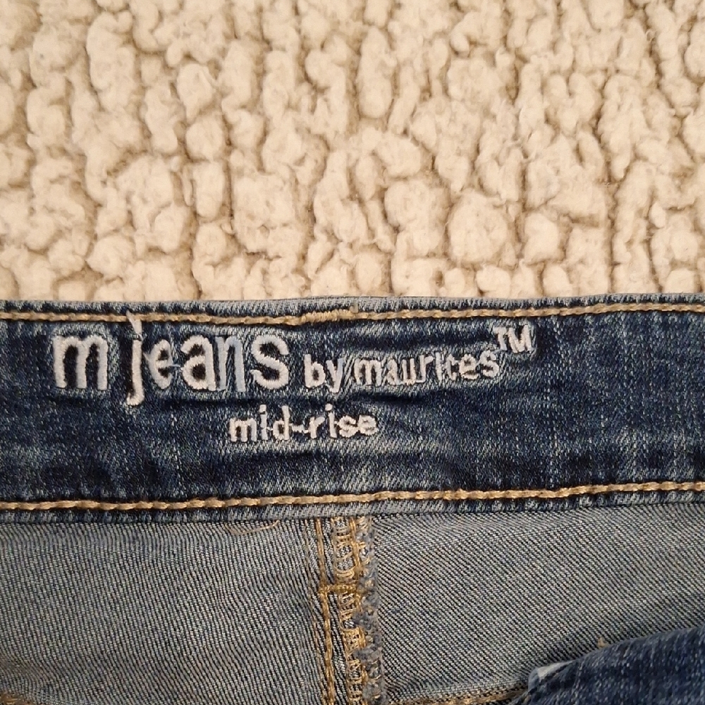 Maurices Blue Straight Leg Jeans Classic Style - Picture 2 of 6